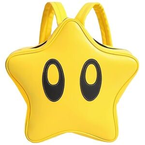 Mario Yellow Star Kids Backpack